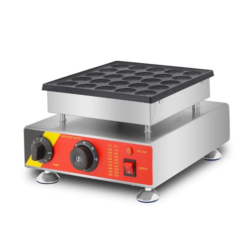 Professional 25-Hole Commercial Electric Poffertjes Waffle Maker
