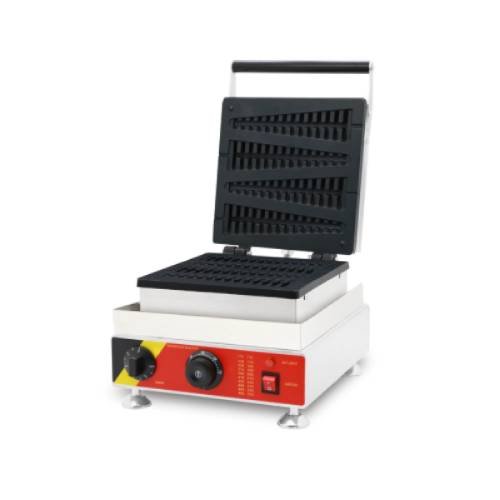 Commercial Christmas Tree Waffle Maker Machine with non-stick lolly waffle plates.