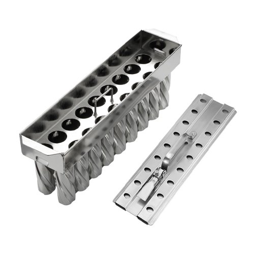 Commercial 18pc 95ml stainless steel popsicle mold for professional ice pop production