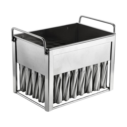 A commercial 40pc 82ml stainless steel popsicle mold