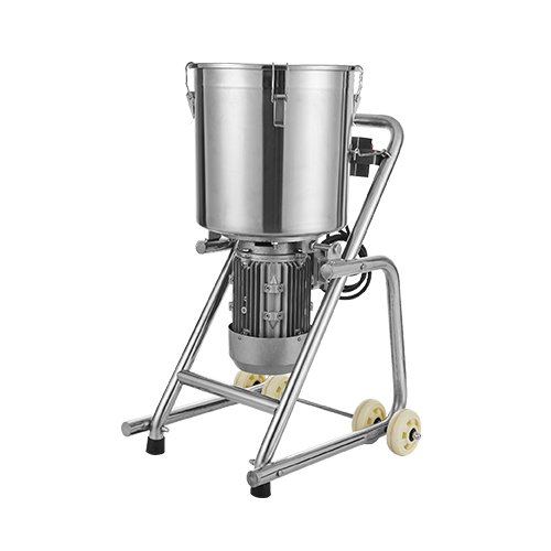 A heavy-duty 50L commercial food processor made from stainless steel, ideal for high-volume kitchens.