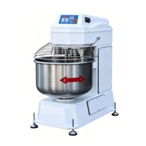 Commercial spiral dough mixer for bakery bread factory pizza shop restaurant central kitchen and food processing factory, China supplier exporter