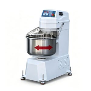 YD-LJ-50 Commercial Spiral Dough Mixer 50kg / 130L Commercial Bakery Equipment
