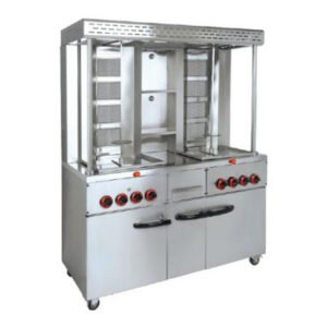 Commercial Freestanding Shawarma Doner Kebab Machine with Cabinet