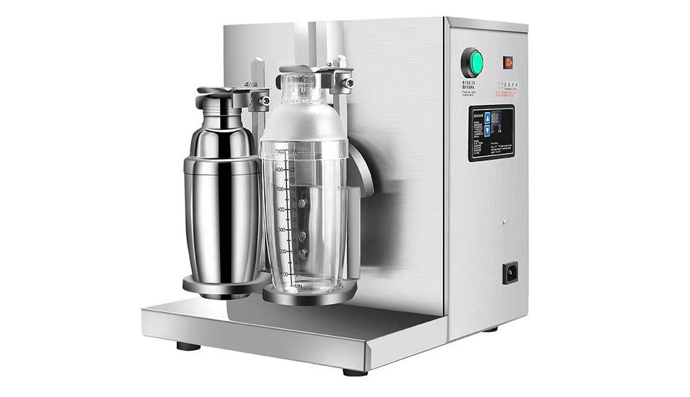 Maximize Efficiency with Bubble Tea Drink Shaking Machine with Double Cup Holder