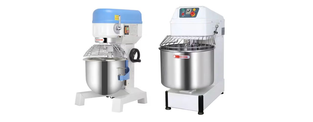 Choosing the Right Commercial Mixers: Planetary vs. Spiral Mixers