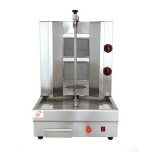 Countertop 2 Burners Gas Commercial Shawarma Machine