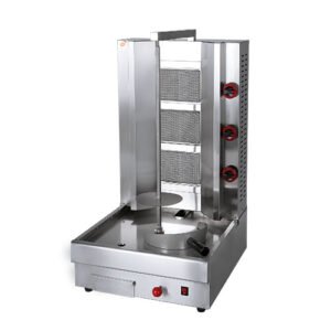 Countertop 3 Burners Gas Commercial Shawarma Machine