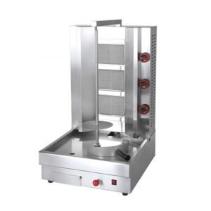 Efficient 3-Burner Countertop Shawarma Machine for Food Businesses