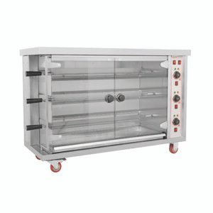 Commercial 3-Rod Electric Chicken Rotisserie Oven – Perfect for Professional Kitchens