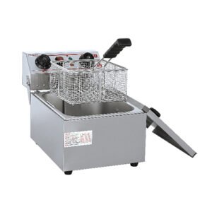 Efficient Countertop Electric Deep Fryer - 6L Capacity for Commercial Use