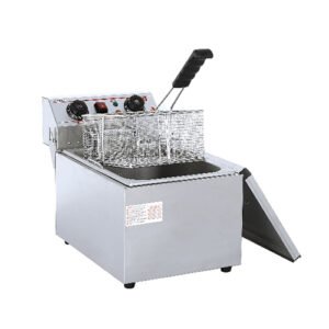 9L Electric Countertop Deep Fryer - Compact and Efficient for Commercial Kitchens