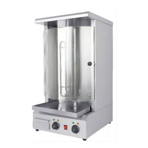 Commercial Countertop Electric Shawarma Machine with Cover – Compact Design for Professional Use