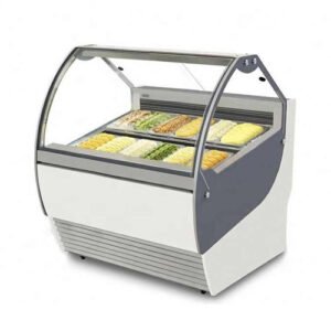 Commercial Ice Cream Display Showcase - Stylish & Functional