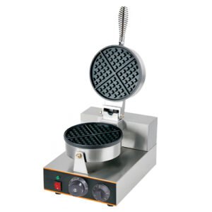 Single Plate Commercial Waffle Maker Machine