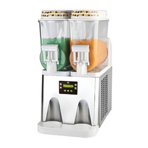 Commercial Slush Machine – Countertop Model, Dual 12-Liter Tanks for High-Volume Use