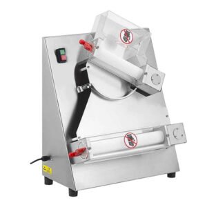 Commercial Pizza Dough Roller Machine, roller length 345mm, 10-30cm pizza size