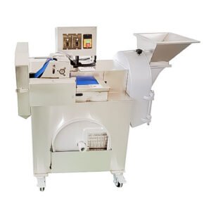 Professional Dual-Head Commercial Vegetable Cutter | 850kg/h High-Capacity Food Processor