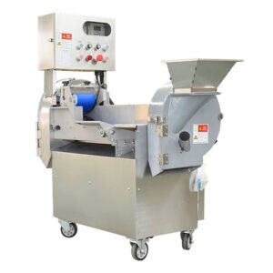 Professional Dual-Head Commercial Vegetable Cutter | 850kg/h High-Capacity Food Processor