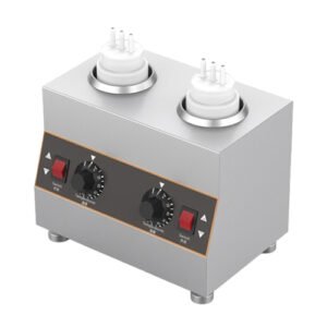 Commercial Sauce Bottle Warmer, double bottle, 650mlx2