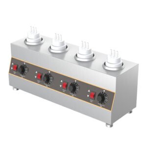 Commercial Sauce Bottle Warmer, quad bottle, 650mlx4