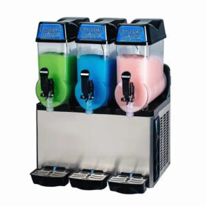 Commercial Slush Machine, three tanks, 12Lx3