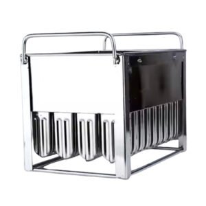 40-Piece Commercial Stainless Steel Popsicle Mold