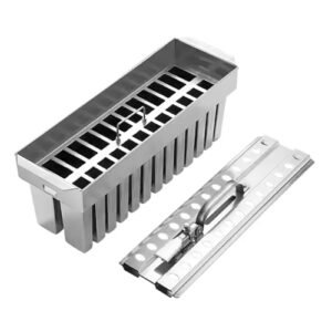 Commercial Stainless Steel Popsicle Mold - 26-Cavity Professional Frozen Dessert Maker