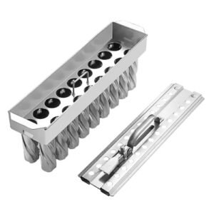 Premium Commercial Stainless Steel Popsicle Mold - 18-Piece Batch Production