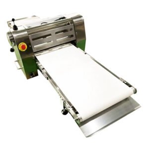 Commercial Countertop Foldable & Reversible Dough Sheeter - 500x1980mm Conveyor, 1-40mm Thickness Control