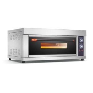 Commercial electric deck oven 1 deck 2 tray for professional baking wholesale from China