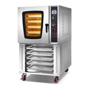 Wholesale 5 tray gas bakery convection oven for commercial use from China