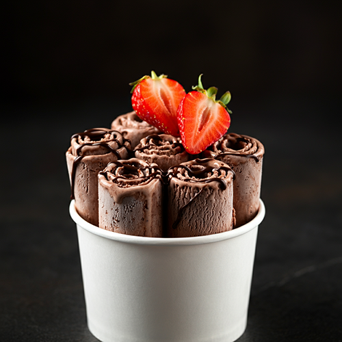Delicious Ice Cream Rolls
