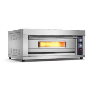 Wholesale commercial single deck oven with 3-tray capacity for professional kitchen use