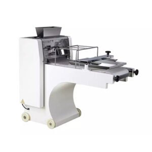 Industrial toast dough moulder with 380mm conveyor belt system