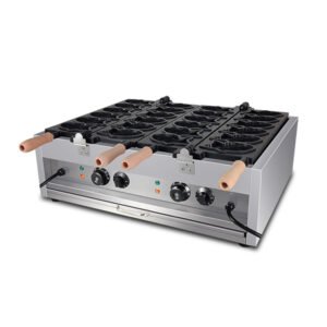 Commercial 12pc Electric Taiyaki Waffle Machine