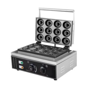 Commercial 12-Hole Mini Donut Machine