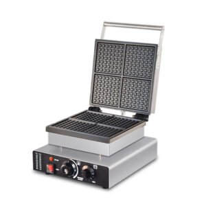 Commercial Electric 4pc Square Waffle Machine
