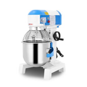 20L commercial planetary mixer B20 with safety guard and stainless steel bowl for bakery