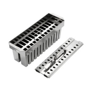 26-cavity stainless steel commercial popsicle molds for ice pop production, 123ml per cavity