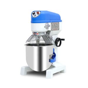 30L commercial planetary mixer B30-M with safety guard and 201 stainless steel bowl