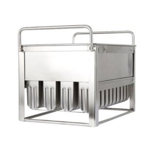 40-cavity stainless steel commercial popsicle molds for ice pop production, 80ml per cavity