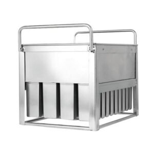 40-cavity stainless steel commercial popsicle molds for ice pop production, 98ml per cavity