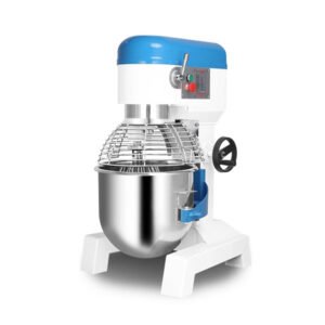 40L commercial planetary mixer B40 with safety guard and stainless steel bowl for bakery