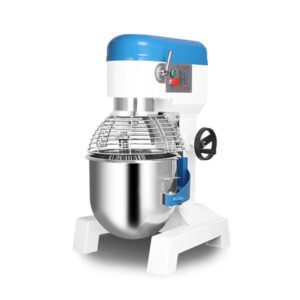 50L commercial planetary mixer B50 with safety guard and stainless steel bowl for bakery