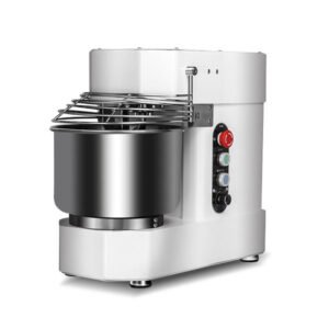 10L compact commercial spiral dough mixer H10 with 45kg frame and 4kg dry flour capacity