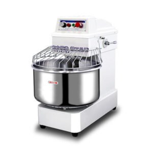20L heavy duty commercial spiral dough mixer H20 with 86kg solid frame and 8kg dry flour capacity