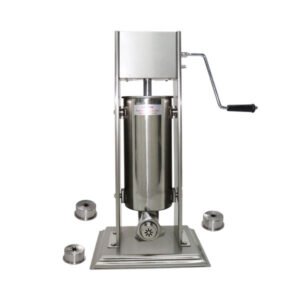 10L stainless steel manual churro machine and countertop dough extruder for commercial churro making and snack food production