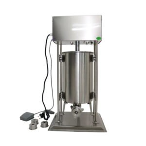 15L electric churro machine and countertop dough extruder for commercial churro making, bakery production and snack food forming