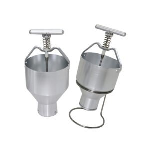 Manual food-grade donut depositor machine with 3L hopper, 35mm standard mold, up to 300 pieces per hour